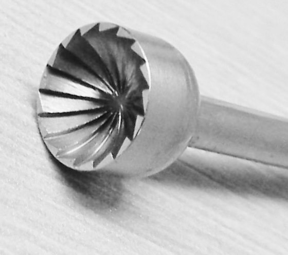 10mm Cup Bur Swiss Made Cup Burs FIG 77B Concave Cutter Size ISO 100 Size 1Piece