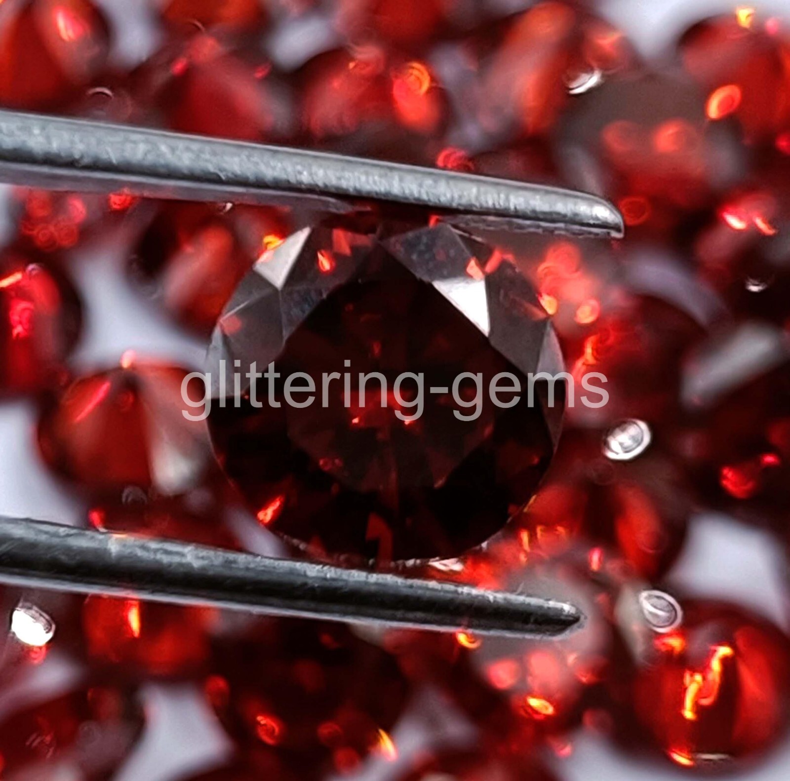 Natural Red Ruby Round Cut 10×10 mm Size Lot IGL Certified Loose Gemstone M25