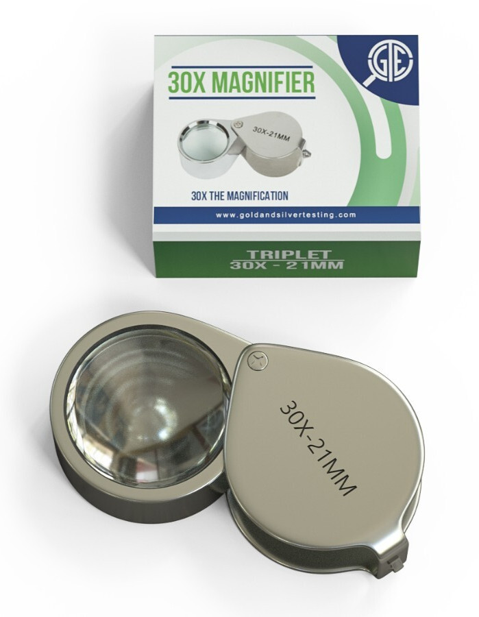 10k 14k 18k 22K 24K Gold Silver Jewelry Test Kit Acid Precious Metals Magnifier