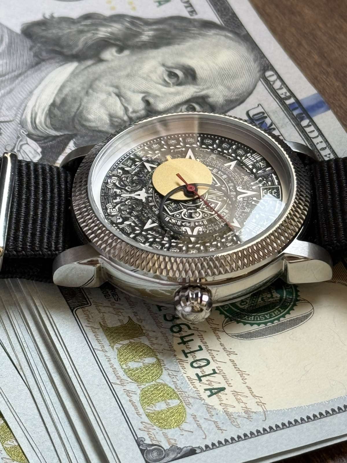 Watch Automatic Buran Black Horoscope Raketa USSR Wrist Pilot Vintage Soviet Men