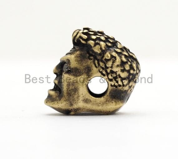 Antique Color Hulk Head Spacer Bead for Jewelry Making, 12x11x8mm – sku#Y1110
