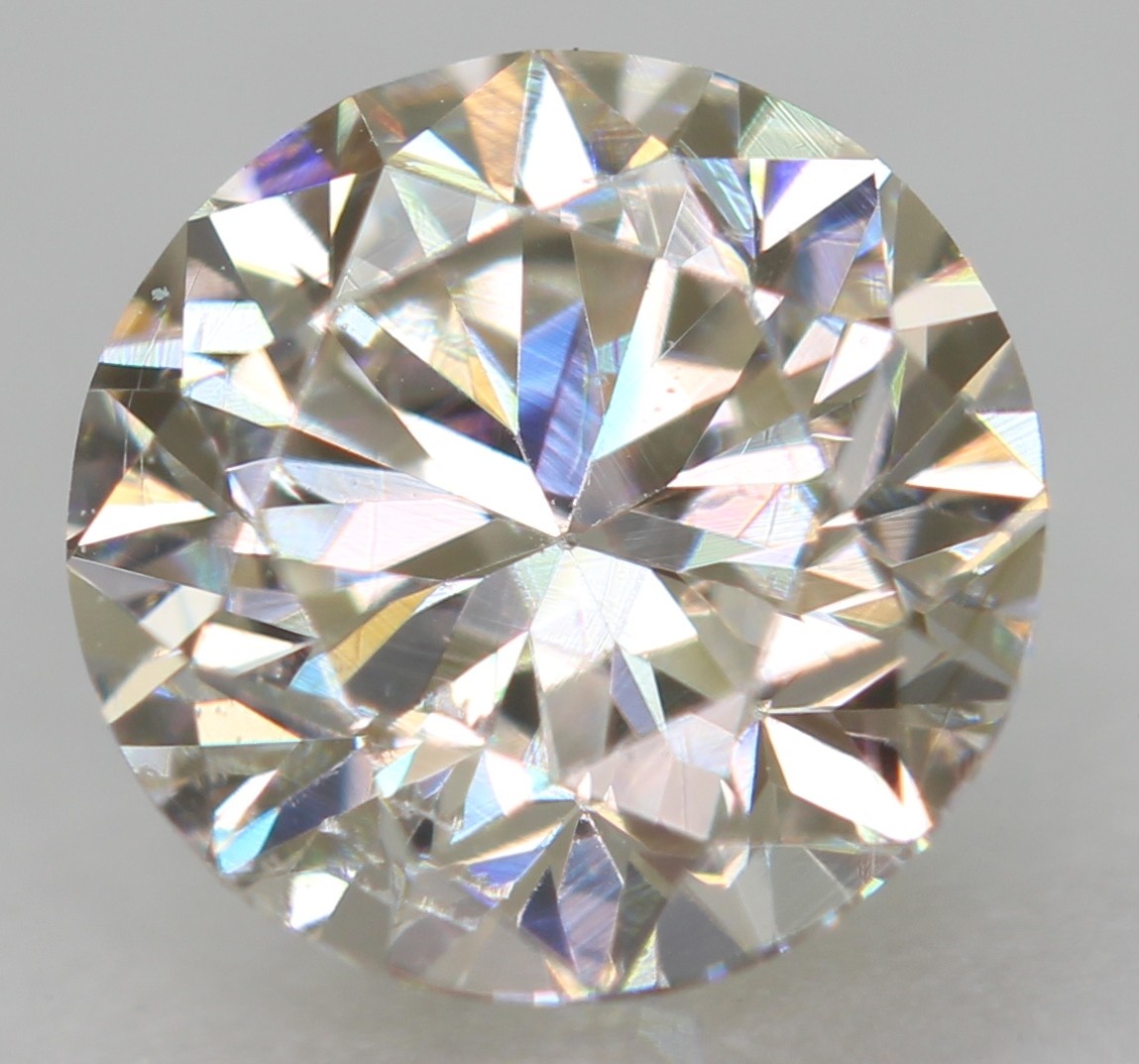 0.25 Carat K VVS2 Round Brilliant Natural Enhanced EARTH MINED Diamond 4.01mm