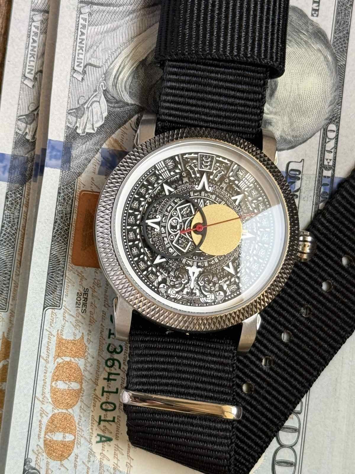Watch Automatic Buran Black Horoscope Raketa USSR Wrist Pilot Vintage Soviet Men