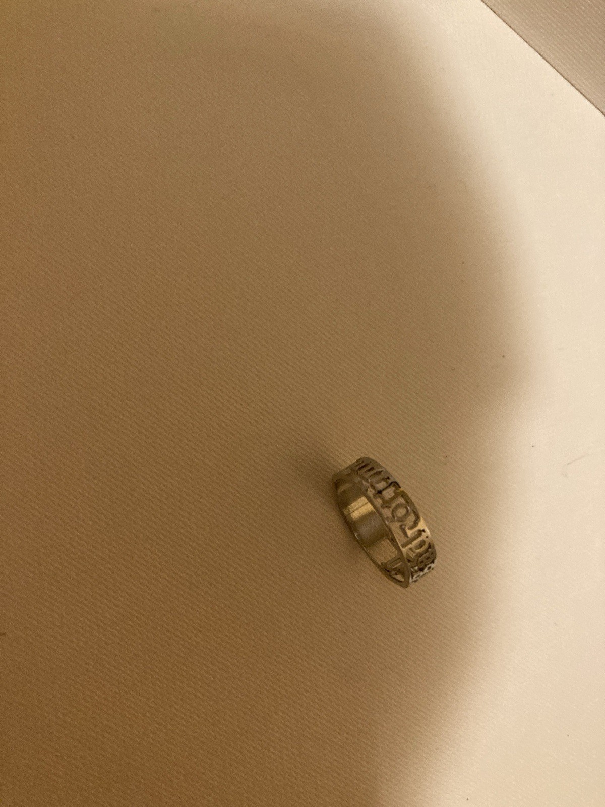 Stainless Steel Ring Size 7