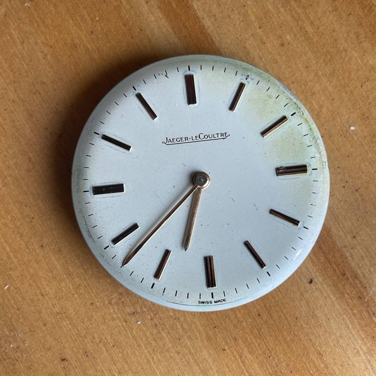 JAEGER LECOULTRE MANUAL WIND CALIBER k478 C GOOD BALANCE MOVEMENT FOR REPAIR