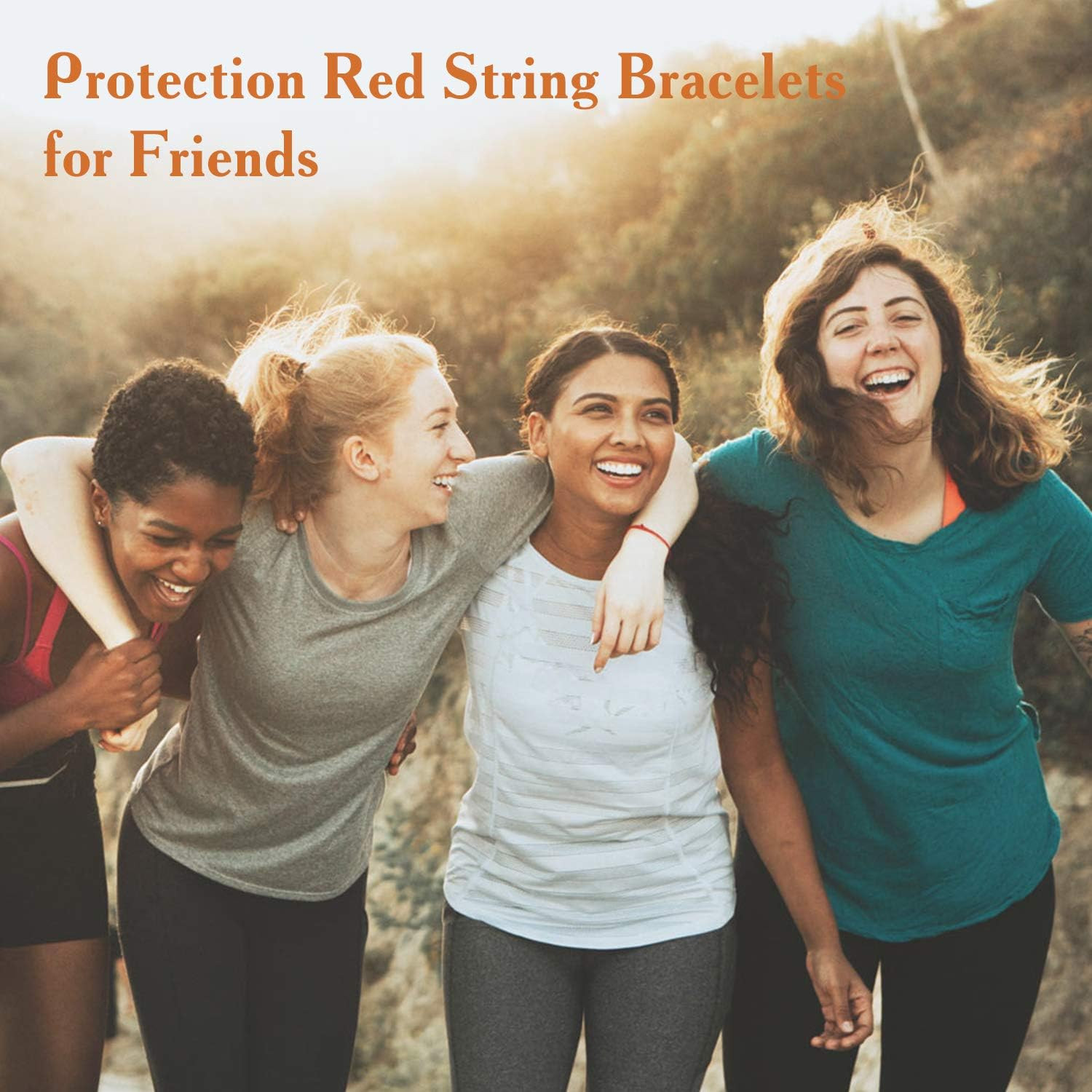 7 Knots Red String Bracelet Good Luck Protection Gift Kabbalah Thread Handmade S