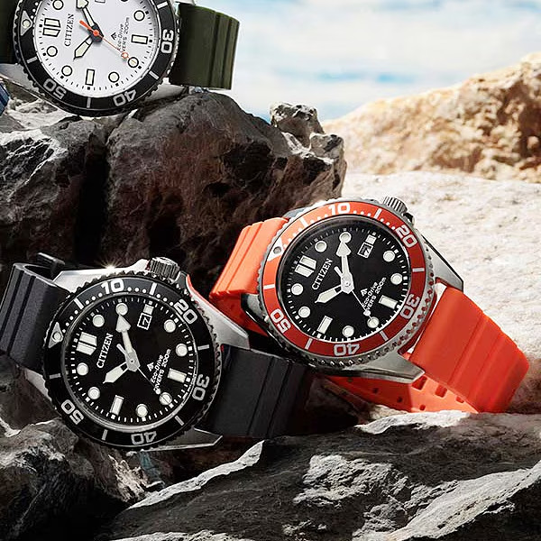 CITIZEN PROMASTER BN0268-01E Eco-Drive Diver 200M Men’s Watch