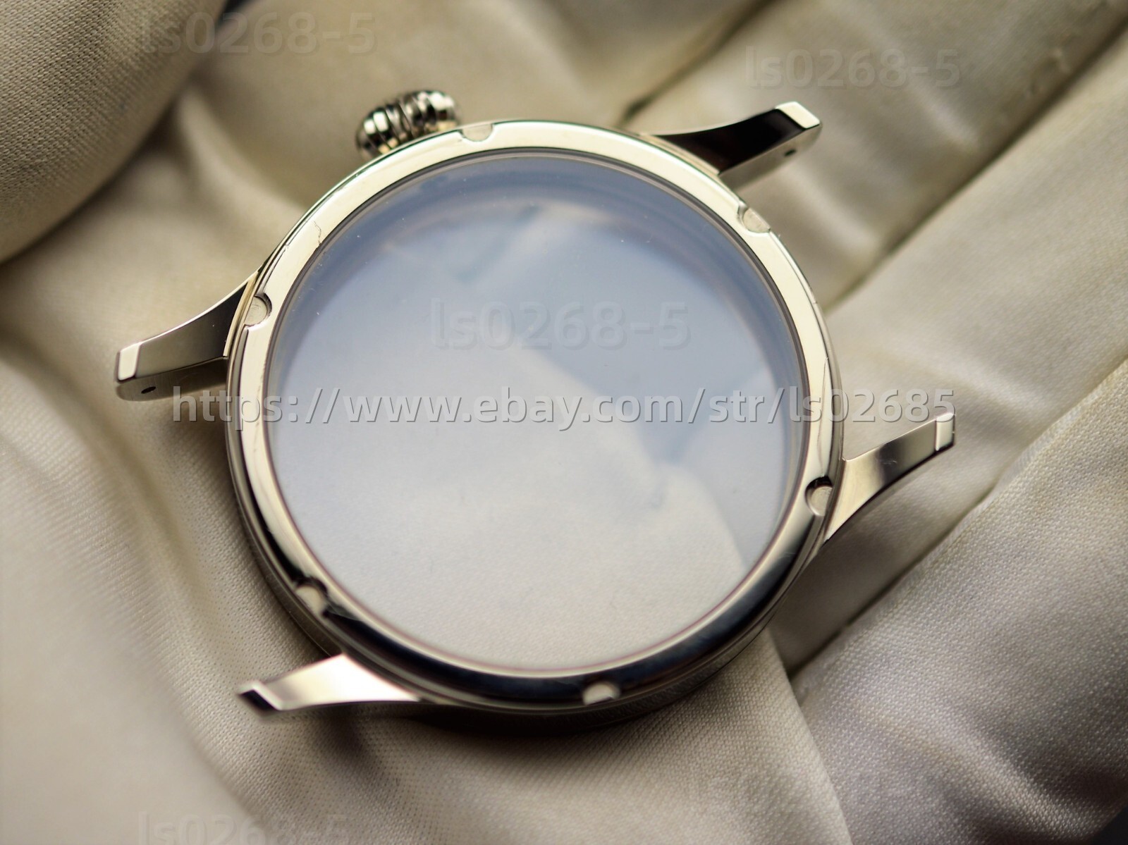 42 mm watch case set for dial hands 917 921 923 with sapphire crystal