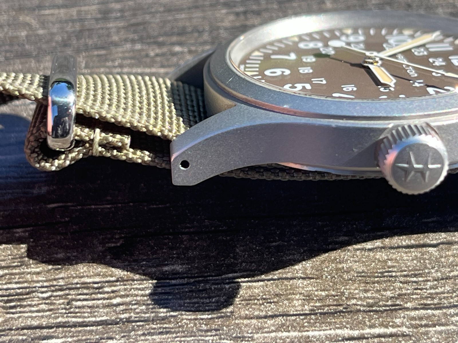 Hamilton Khaki Field Hand Wind Brown Dial 38mm H69439901