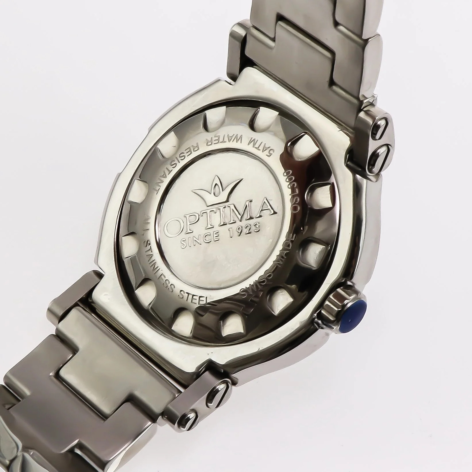 Optima – Swiss Watch- OSL300-SS-7 Quartz 38 mm OSL300 50 m (5 ATM / 169 ft)