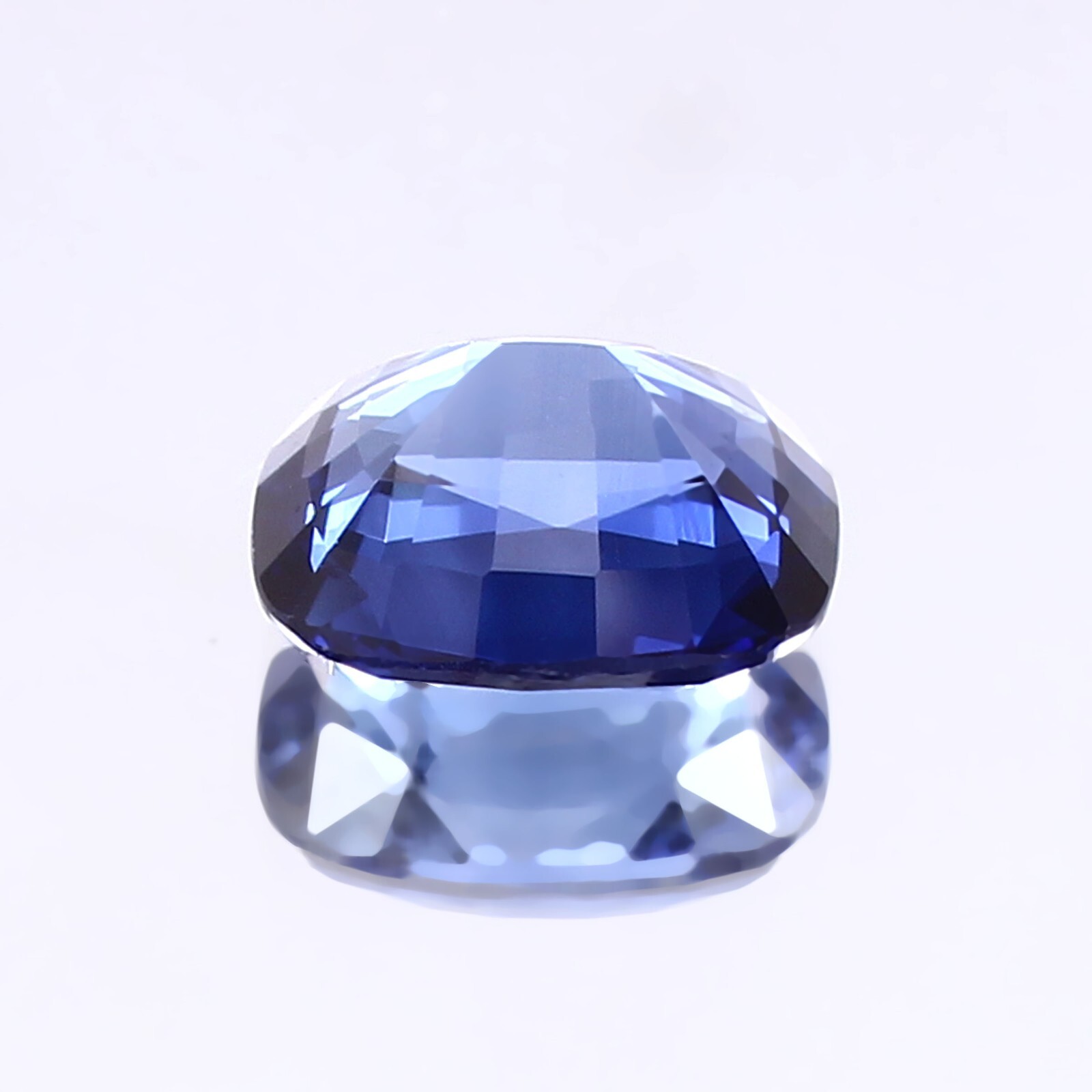 AAA Natural Flawless Ceylon Blue Sapphire Loose Cushion Gemstone Cut 12×10 MM