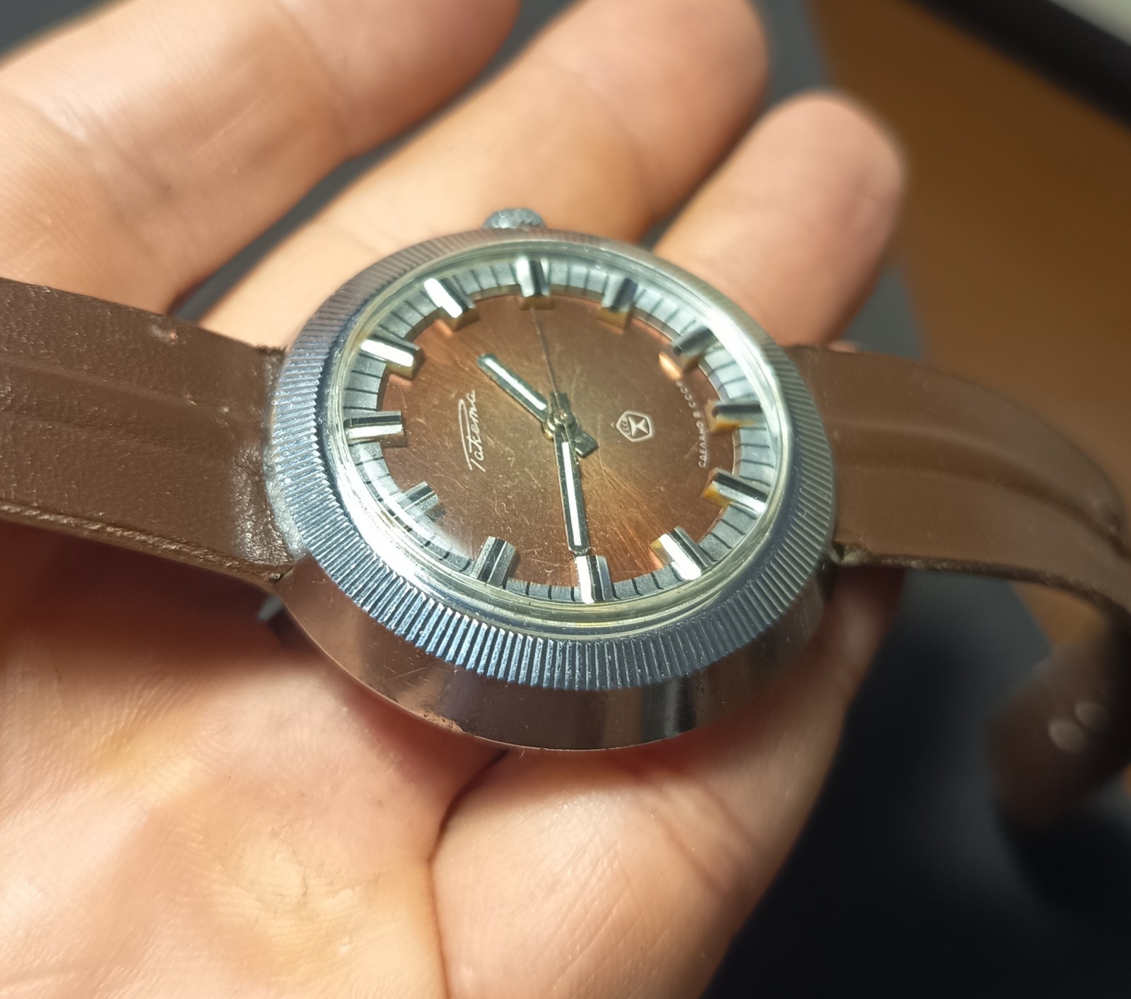 Vintage Men’s watch Raketa mechanical Soviet USSR