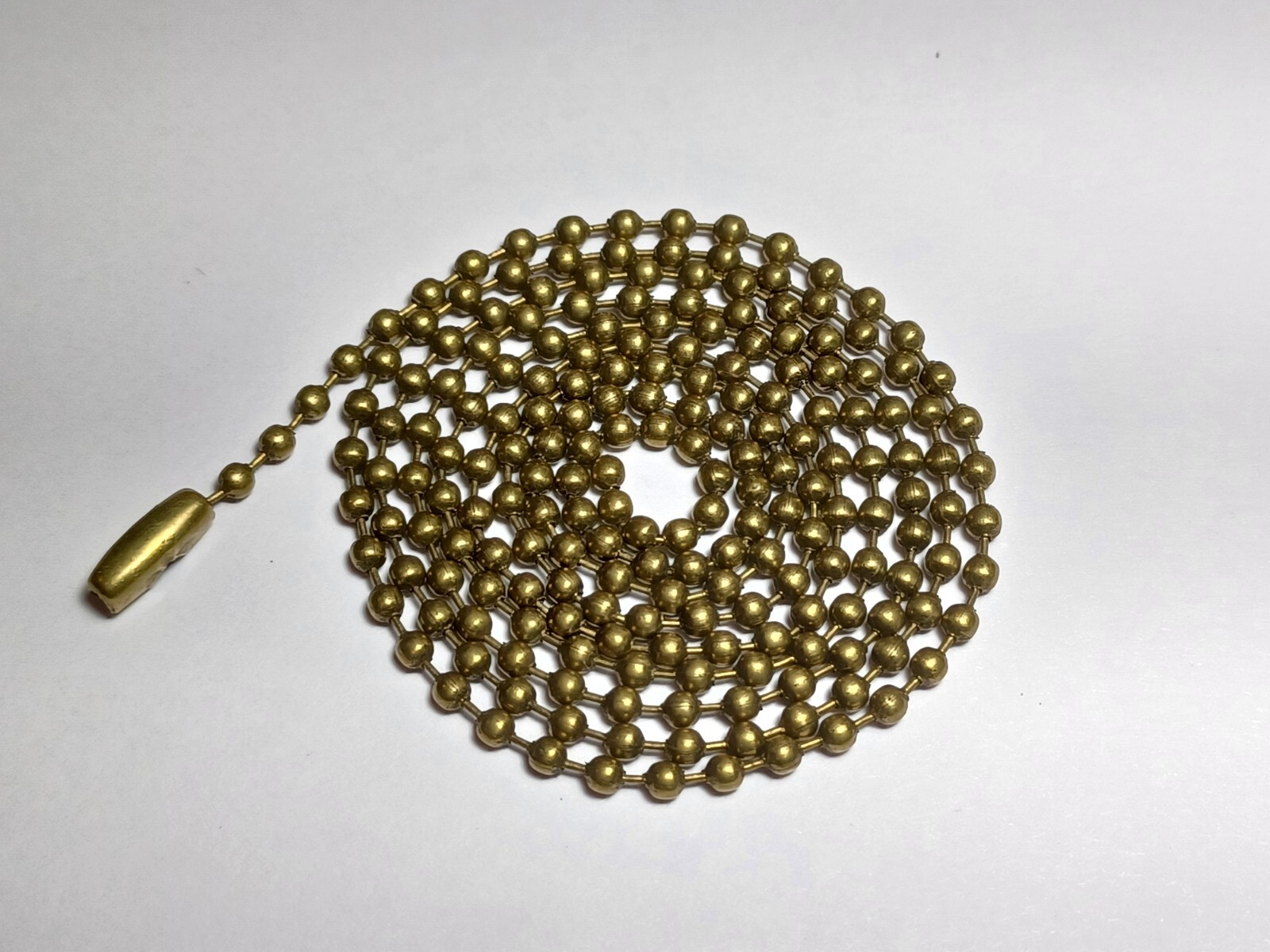 30″ Antique Copper 2.4mm Ball Bead Stylish Military Dog Tag Chain Necklace