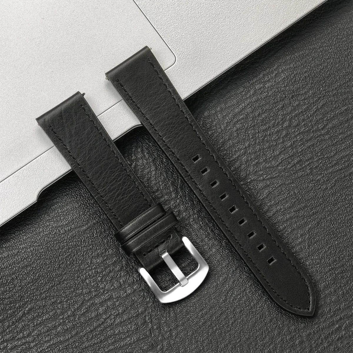 22Mm 20Mm Leather Strap for Xiaomi Redmi Watch 3/5 Active/ 3/5 Lite Soft Band fo