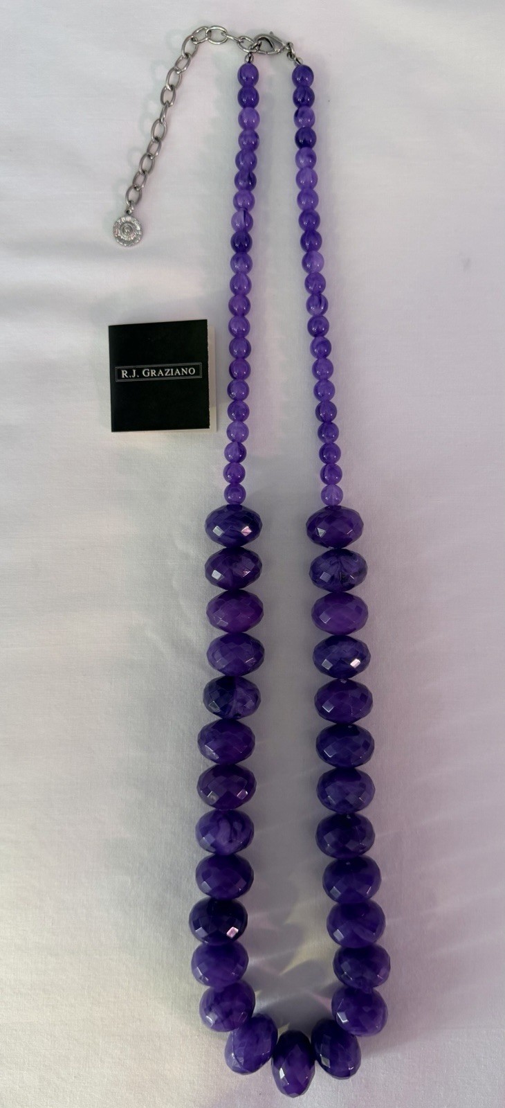 SEE PICS & DESCRIPTION! 2 R.J. Graziano Signature Necklaces Bought In July 2010