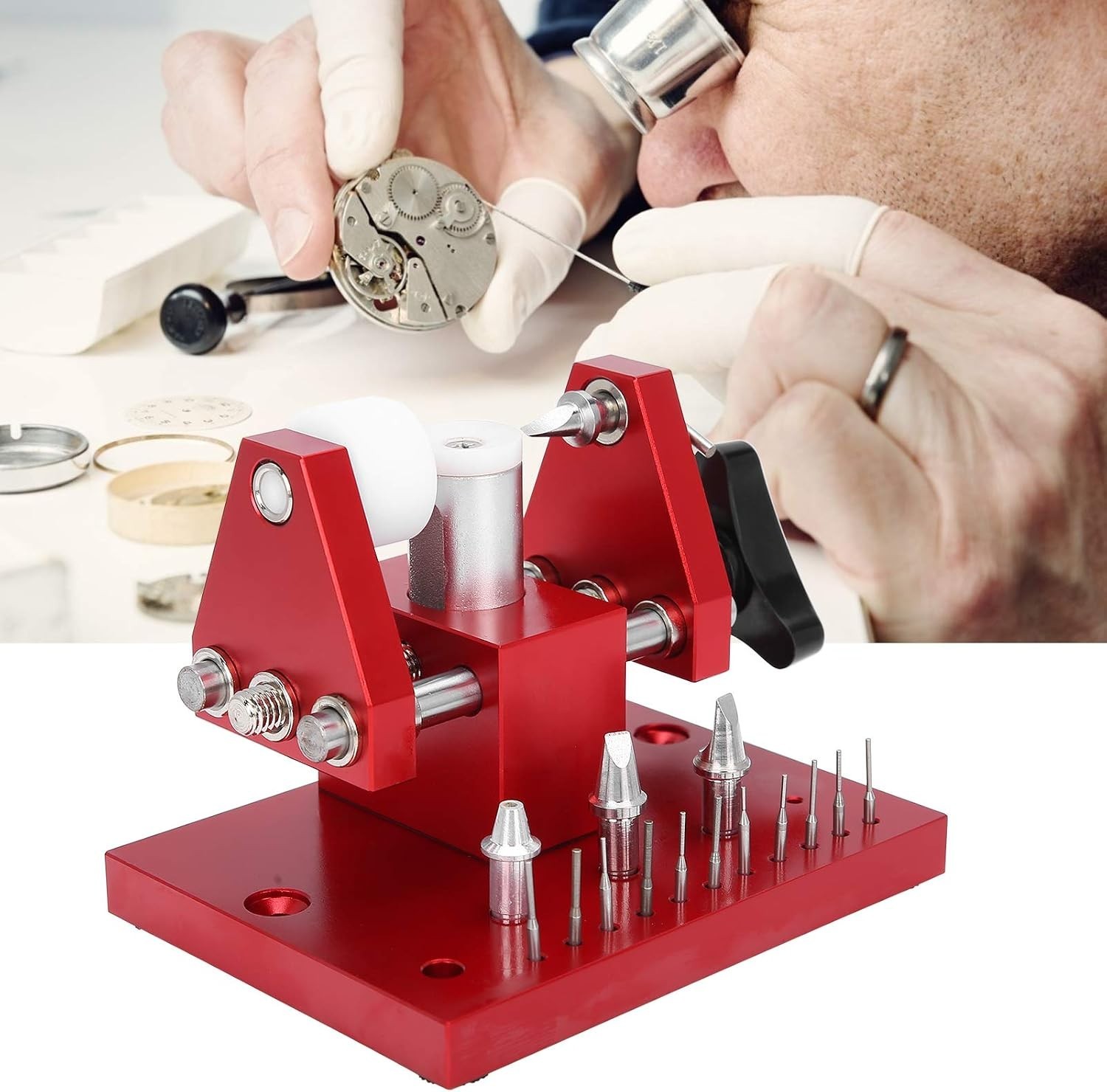 Watchmaker’s Essential Tool Set – Lightweight, Scratch-Free, Professional Grade