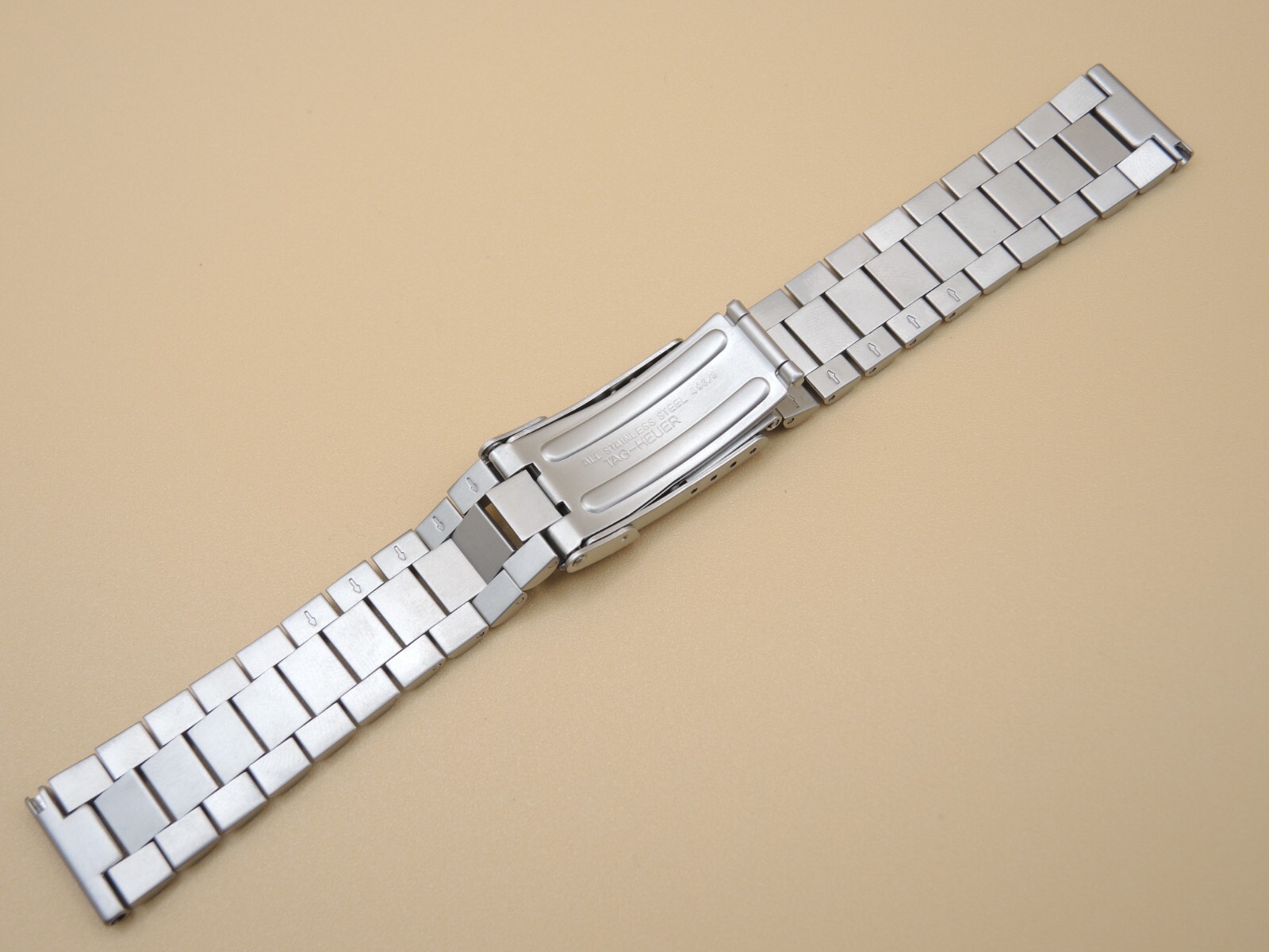 NEW 18MM STAINLESS BRACELET SOLID LINKS TAG HEUER F1 CHRONO CA1210-1215 WATCH