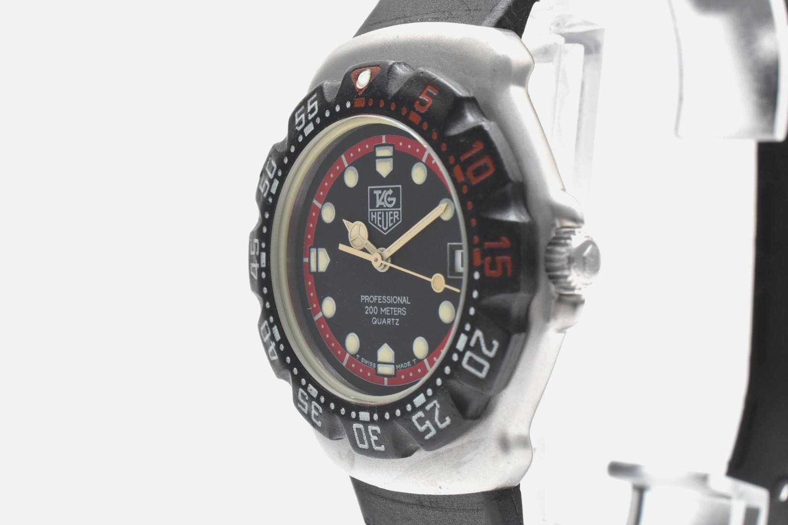 [ EXC+5 ] TAG Heuer Formula 1 Professional 200m 374.513 Quartz Black Boy’s watch