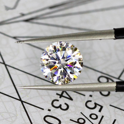 CERTIFIED 4.25 Ct Natural Diamond D Grade ROUND LOOSE VVS1/10.5 mm