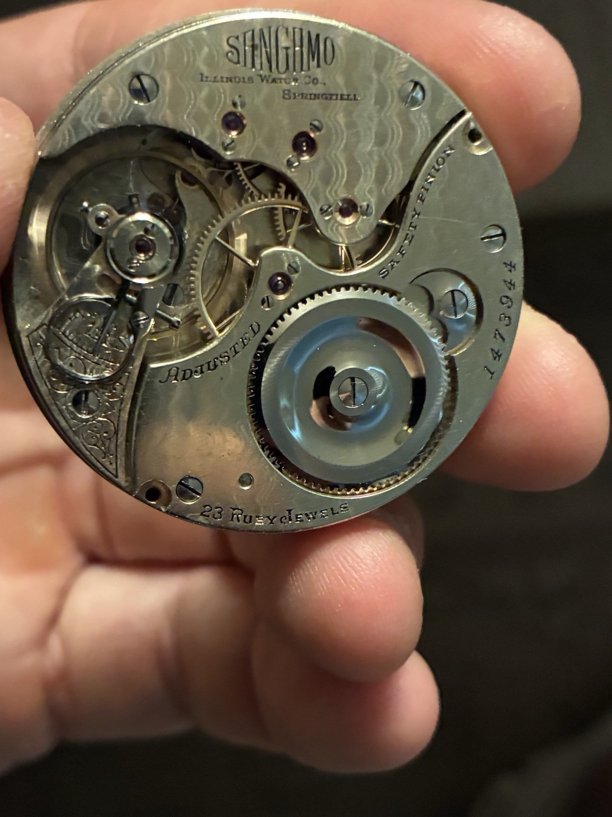 1899 Illinois Sangamo Getty 23j Two Tone