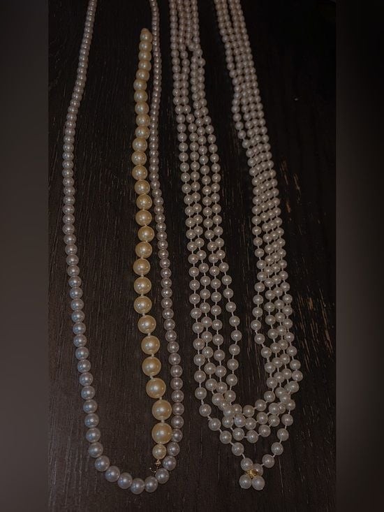 Endless Rope Pearl Strand | Opera Length |3 Strands | Wearable Vintage
