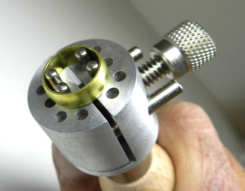 Jewelers Universal Work Holder Mini Peg Clamp Ring Vise Hand Held Engraving Tool