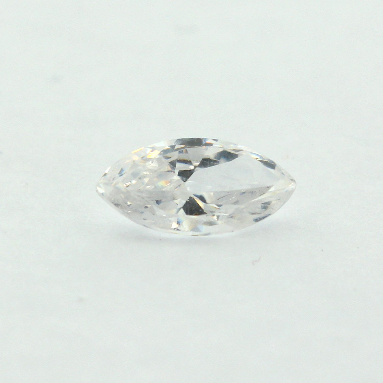 Loose Marquise Cut Clear CZ Stone Single Cubic Zirconia April Birthstone Shape