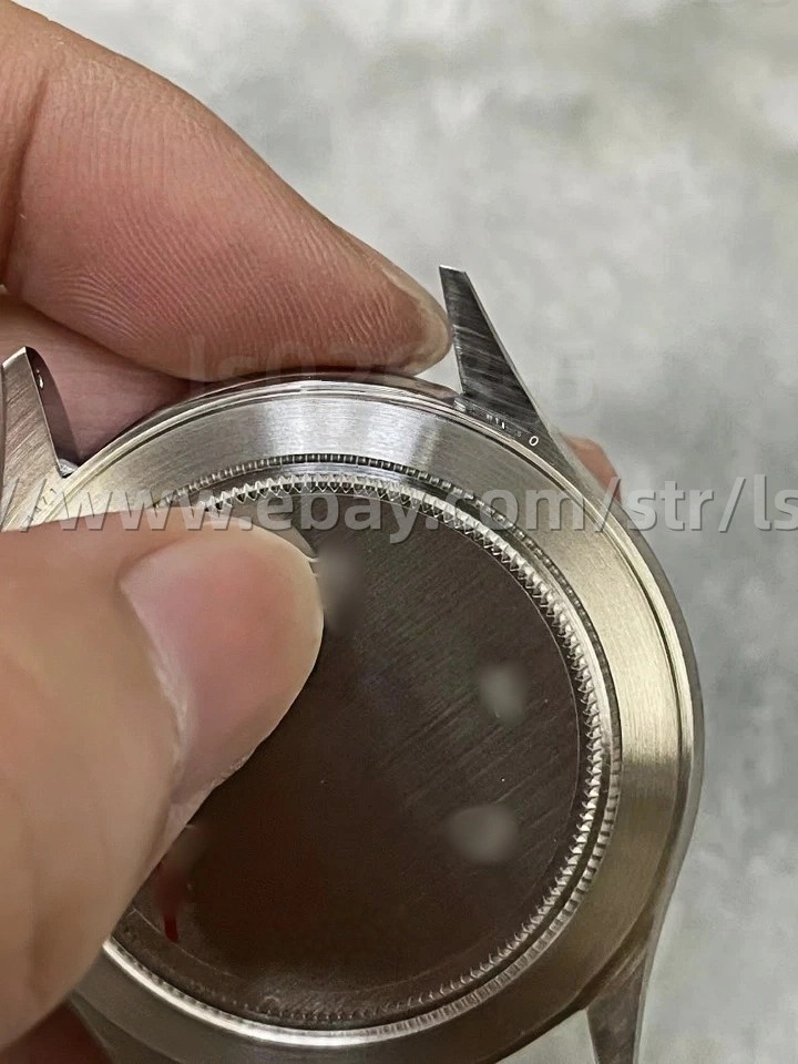 DIY SET for 41MM 2824 Watch Case + Dial + Hands + Strap Sapphire