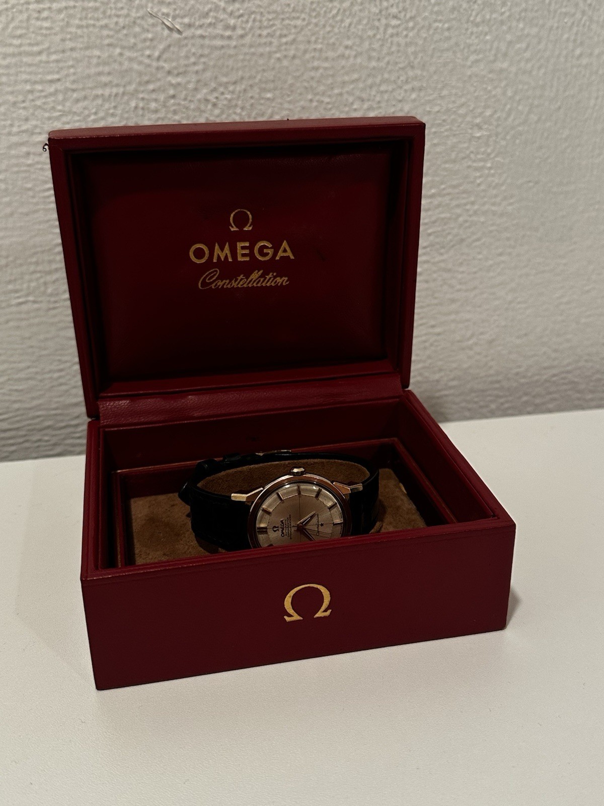 OMEGA Constellation Automatic Chronometer Pie Pan | Rose Gold Capped Case