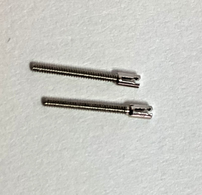 Lot 2 Female Split Stem Extender Extension Watch Winding Winder Repairs Tap 9