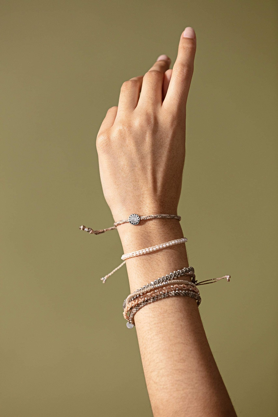 Wakami Earth Charm Bracelet Stack | Women 6.5 IN, Winter Weather | 6.5IN