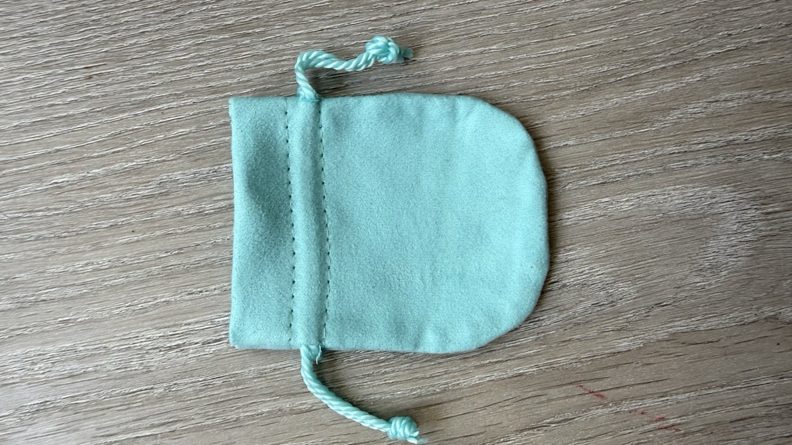 Tiffany Empty Packaging Small Blue Drawstring Closure Jewelry Pouch – New!