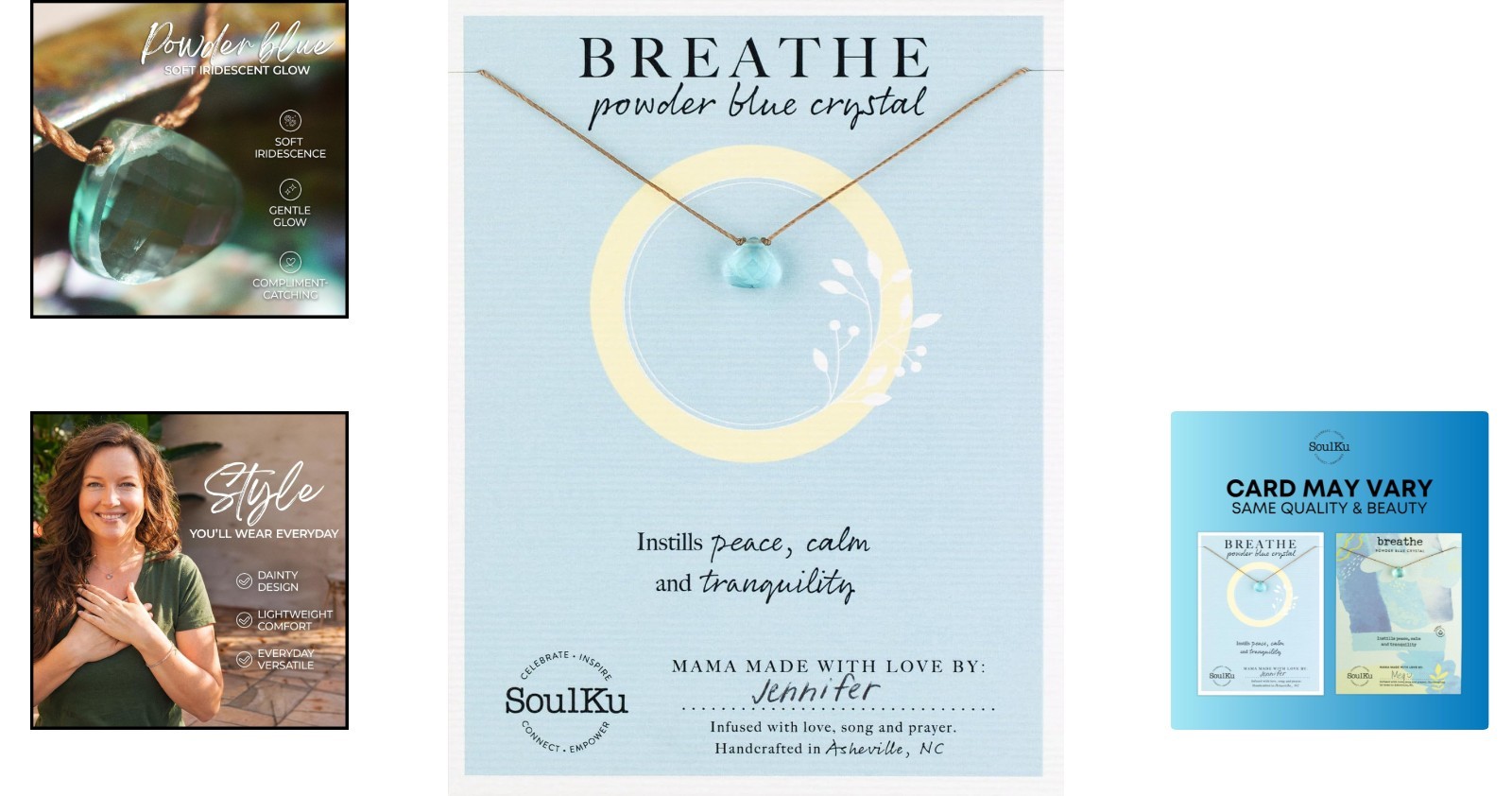 Elegant Adjustable Crystal Necklace – Hypoallergenic & Daily Wear Friendly