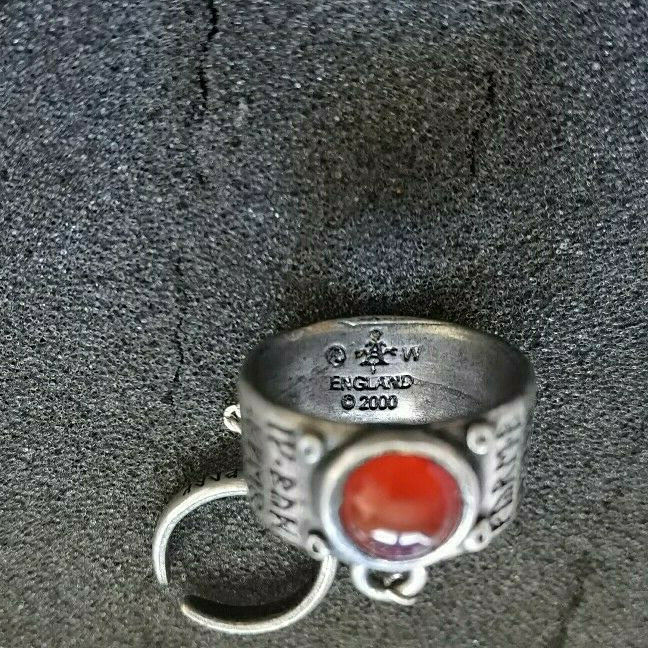 Saxon Touchstone Slave-Ring Pewter RS5 Alchemy Gothic