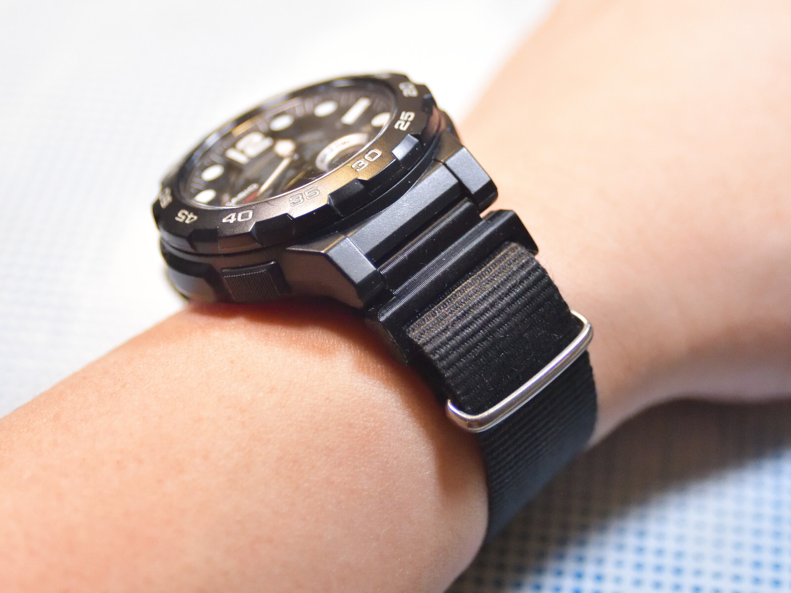 Watch Adapter for Watch Band or Strap Compartible with Casio AEQ-100W