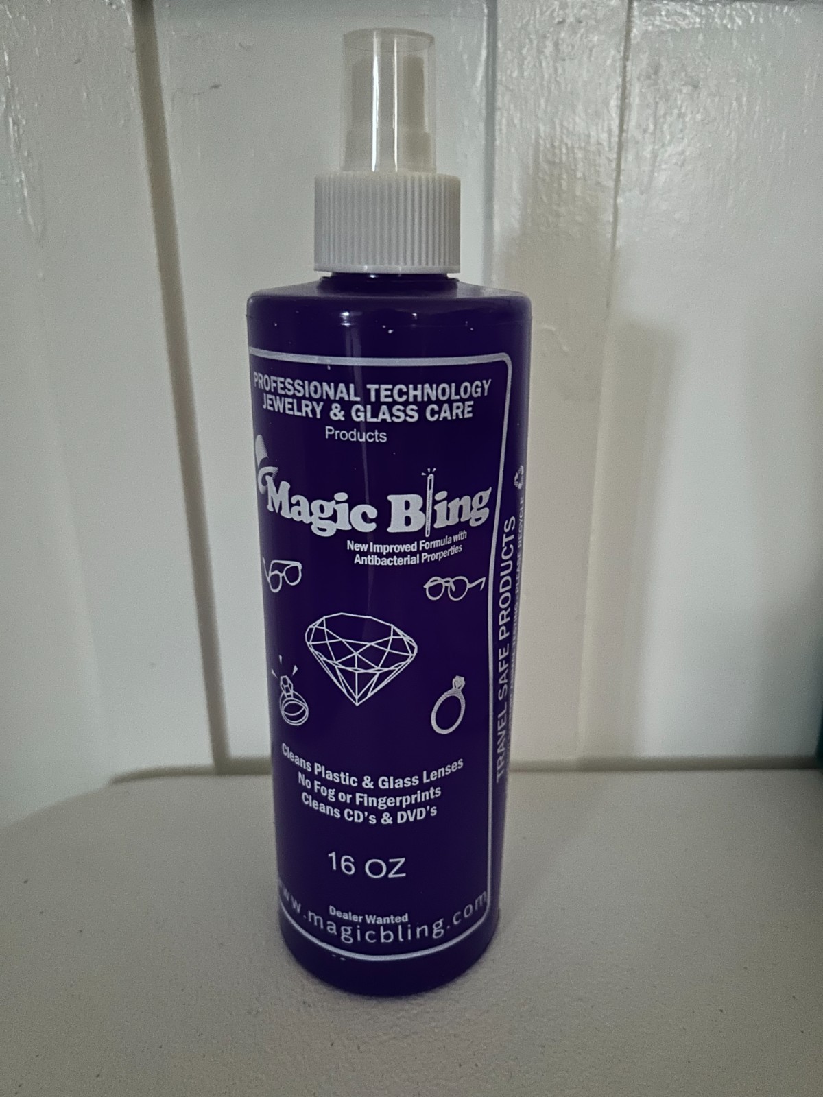 Magic Bling Jewelry & Glass Care With Antibacterial Properties