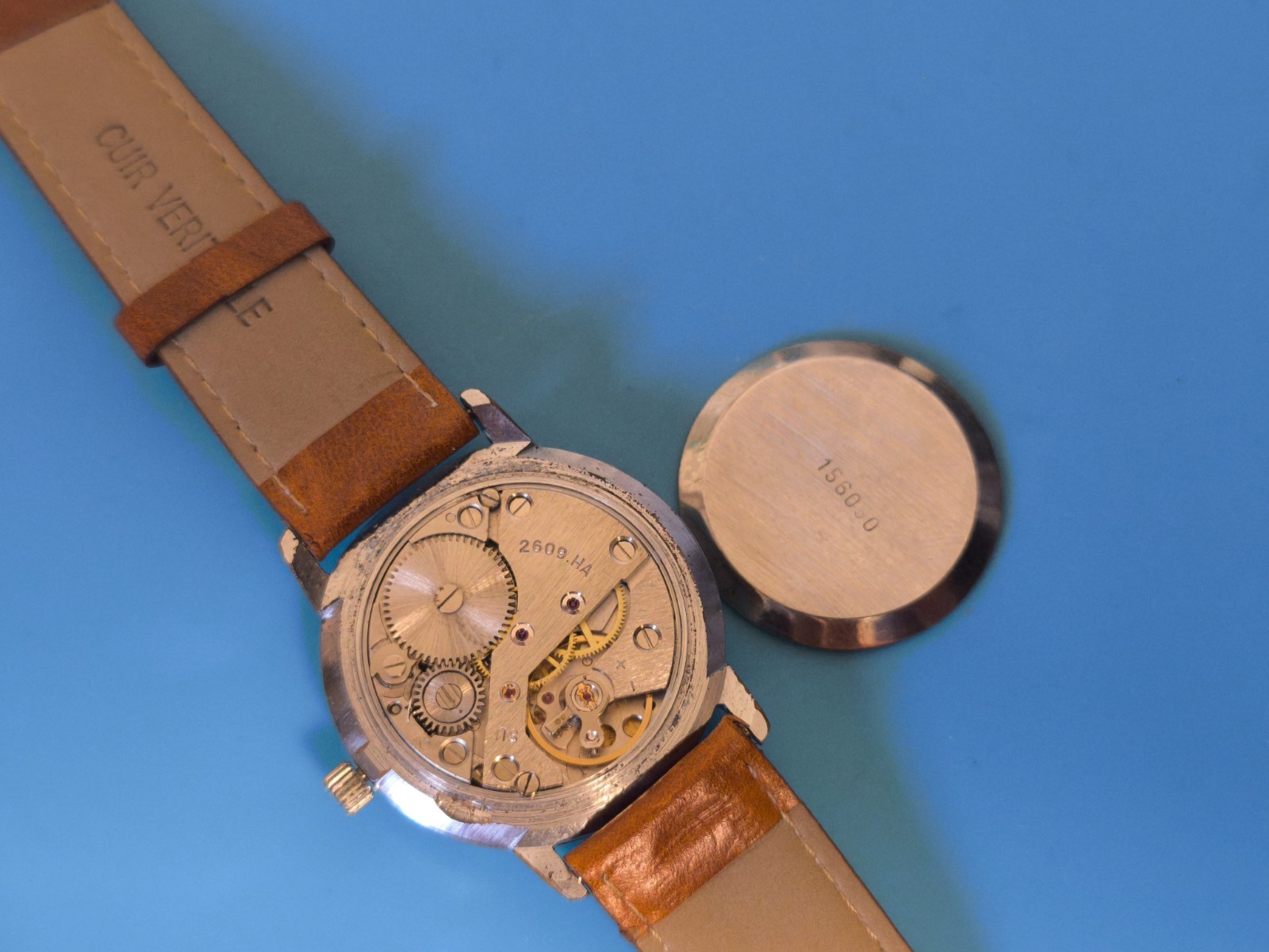 Raketa Big Zero USSR Vintage Hand-Winding Watch Cal. 2609.HA Fully Serviced