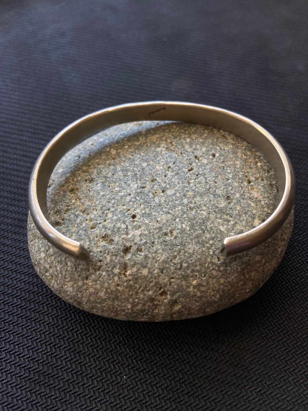 Vintage Native Navajo Sterling Silver 925 Stamped Handmade Cuff Bracelet 20g