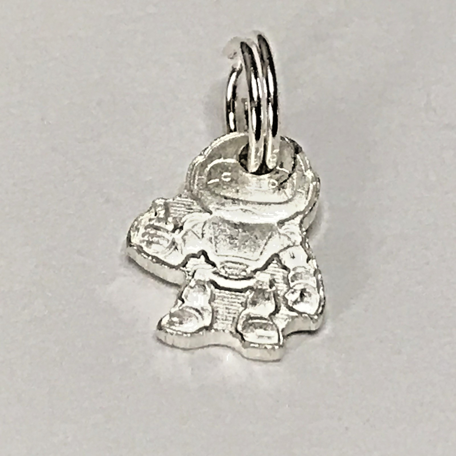 1gram .999 Pure Silver Spaceman Jewelry CHARM/PENDANT