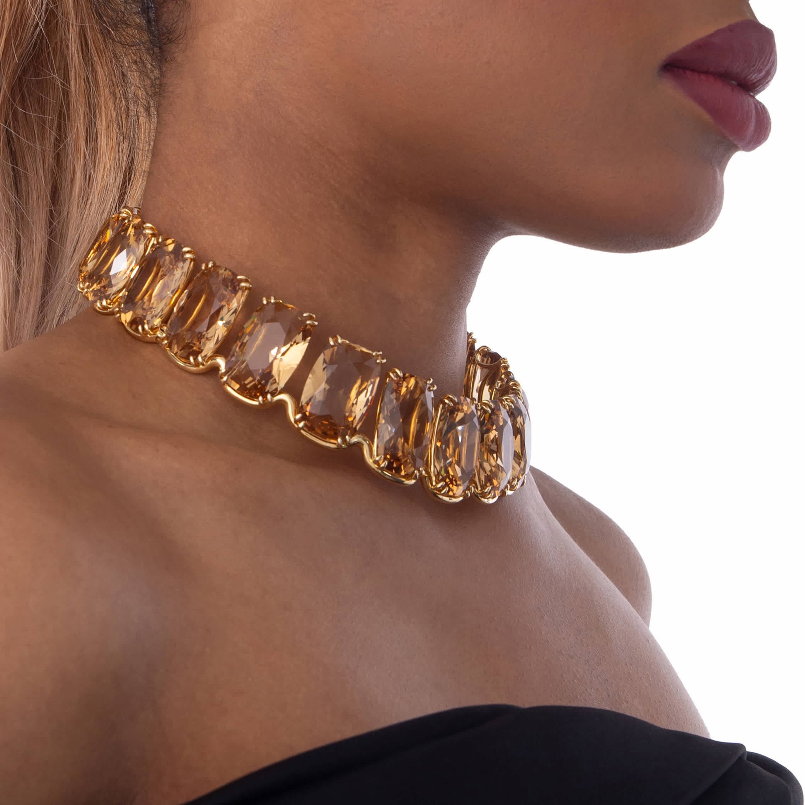 Swarovski Harmonia Oversized Floating Crystals Choker