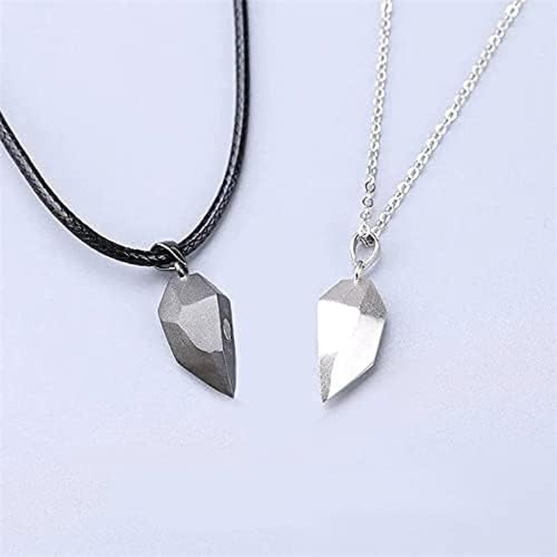 Matching Necklaces for Couples Bff Birthday Christmas Gifts, Heart Friendship Ne