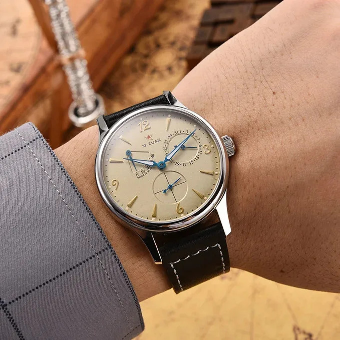 40mm 1963 Pilot Men’s Auto Mechanical ST1780 Sapphire Waterproof Watch
