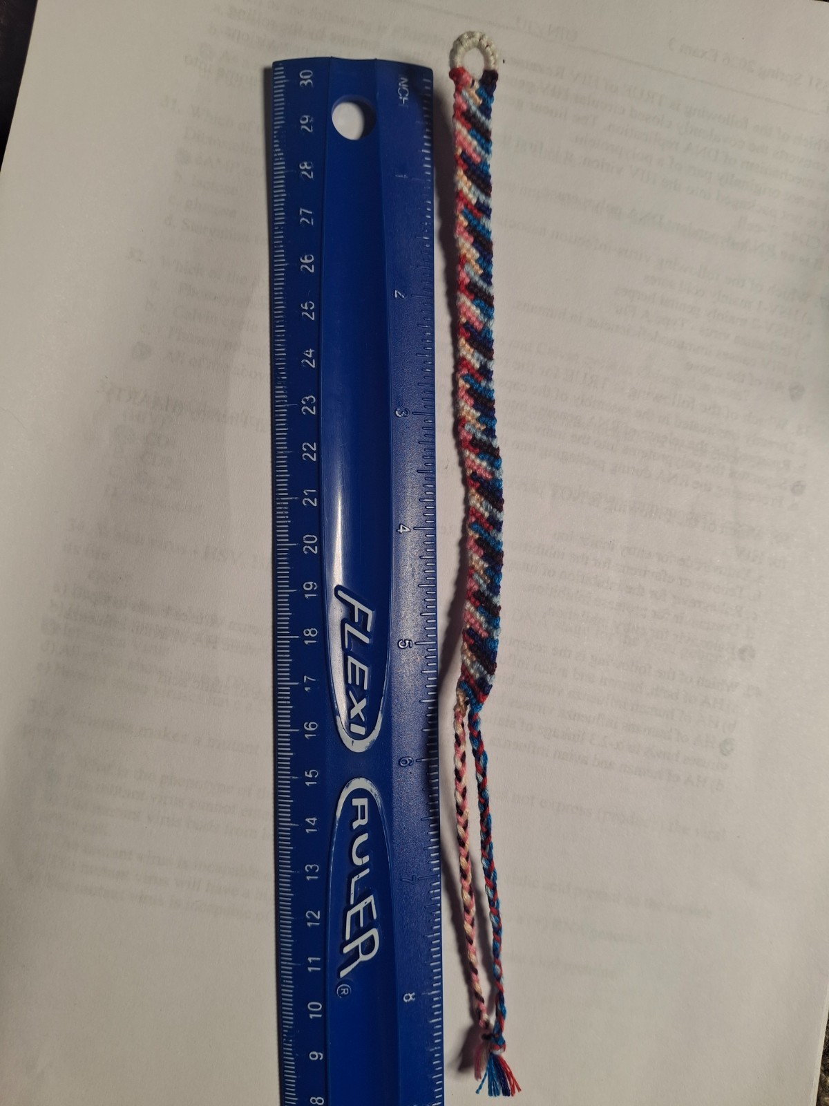 Handmade Friendship Bracelets: 11 ct, 7-9 in length