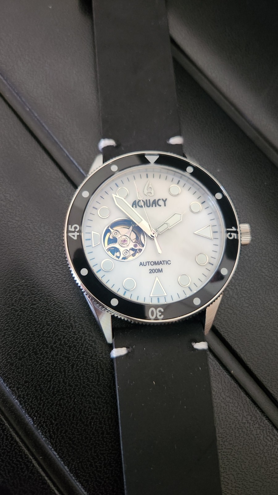 Aquacy Cave Diver Men’s Automatic 200M Dive Watch SEIKO AUTOMATIC MOVEMENT