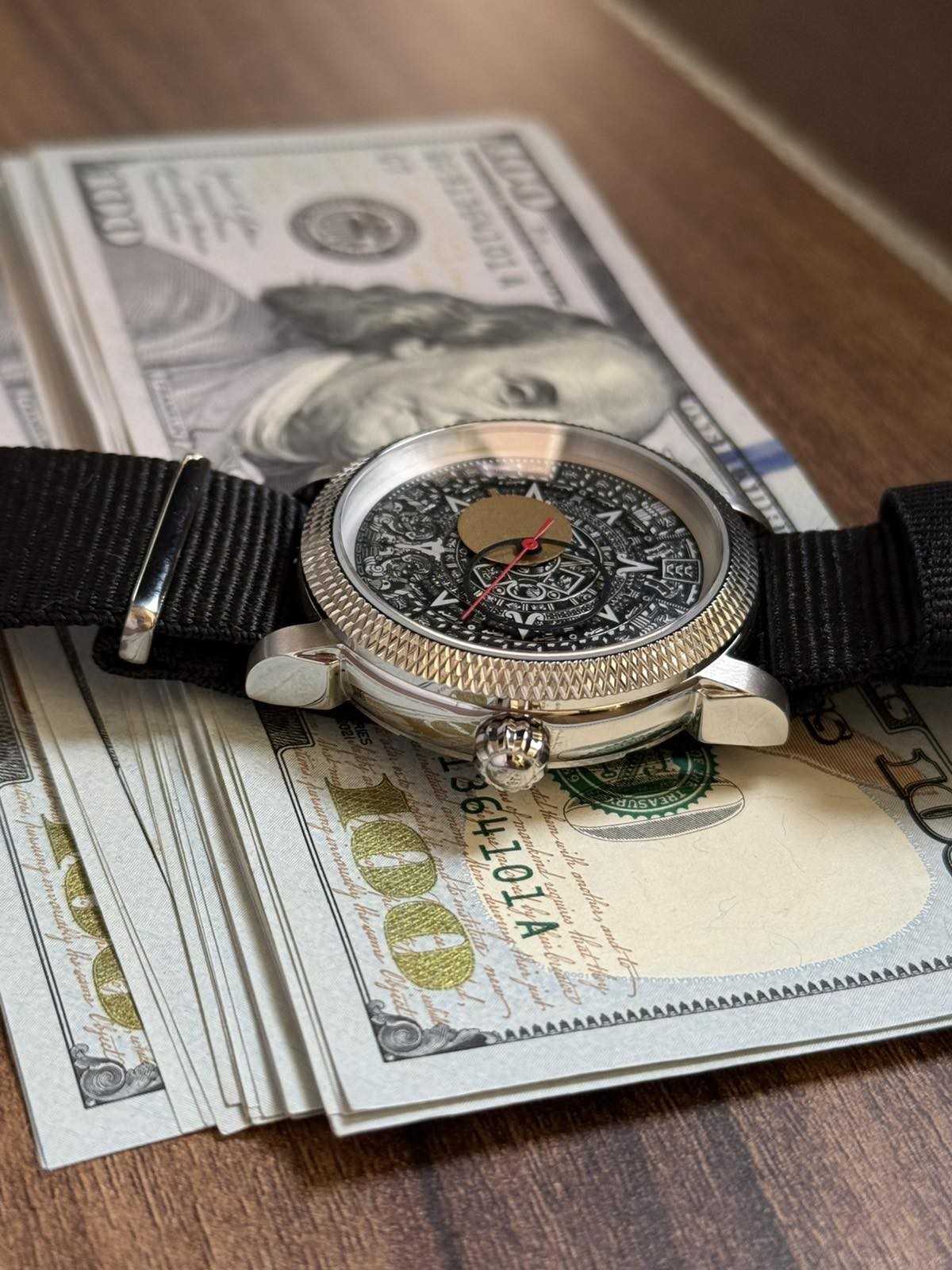 Watch Automatic Buran Black Horoscope Raketa USSR Wrist Pilot Vintage Soviet Men