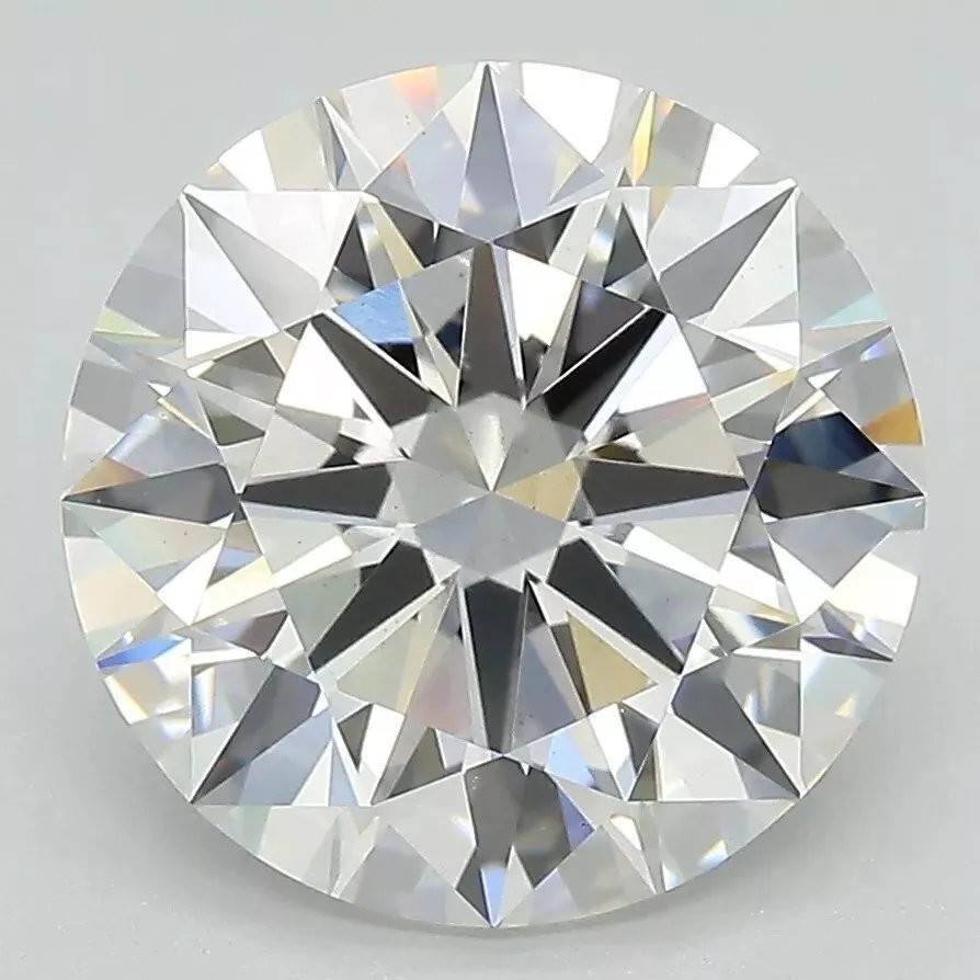 Lab Grown 2.00 Ct Round Cut D Color VVS2 Clarity STONE IGI Certified DIAMONDS