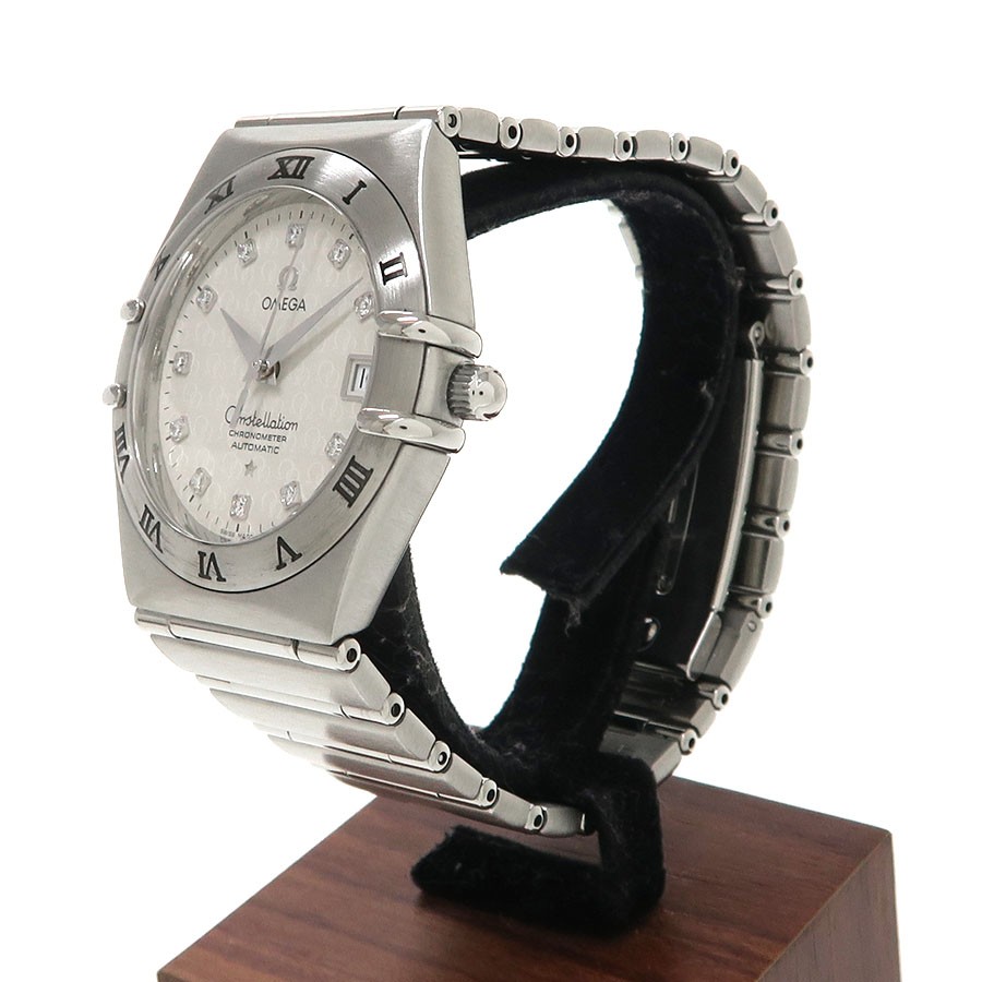 Omega Constellation 50th Anniversary 1504.35 Automatic Mens Watch 35.5mm Silver