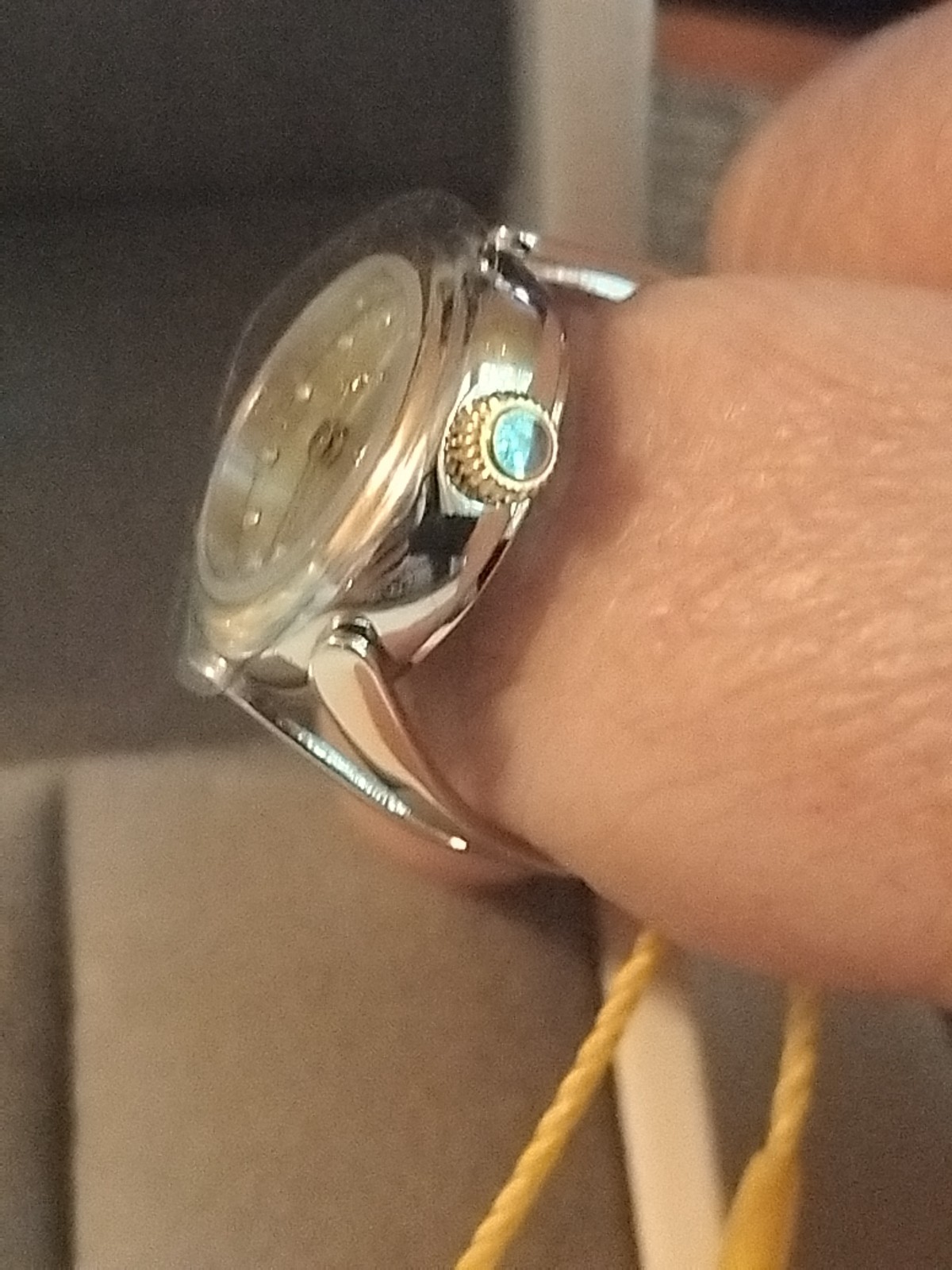 Timeless INVICTA LADIES Mini ANGEL RING Watch 48576 ***Two Tone**Msrp $199.