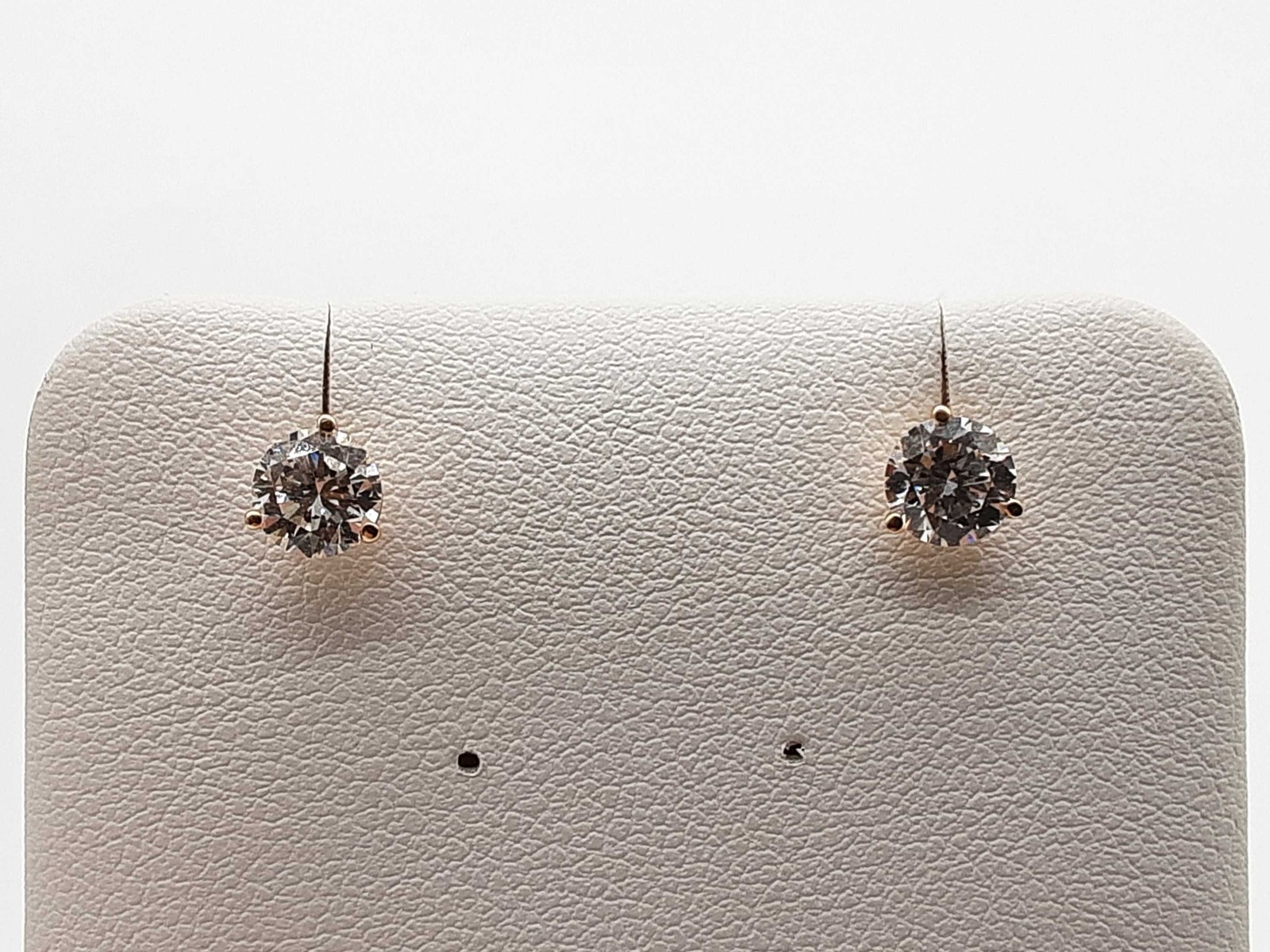 1.04 Cttw Lab Grown Diamonds 14k Yellow Gold 0.7g Stud Earrings Do0726orxde
