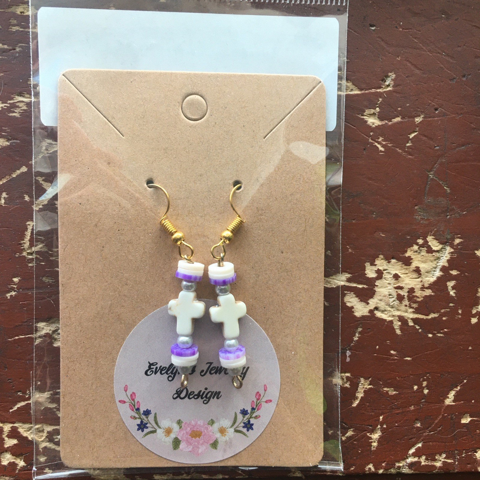 1 Pair Of Evelyn’s Jewelry Design Earrings